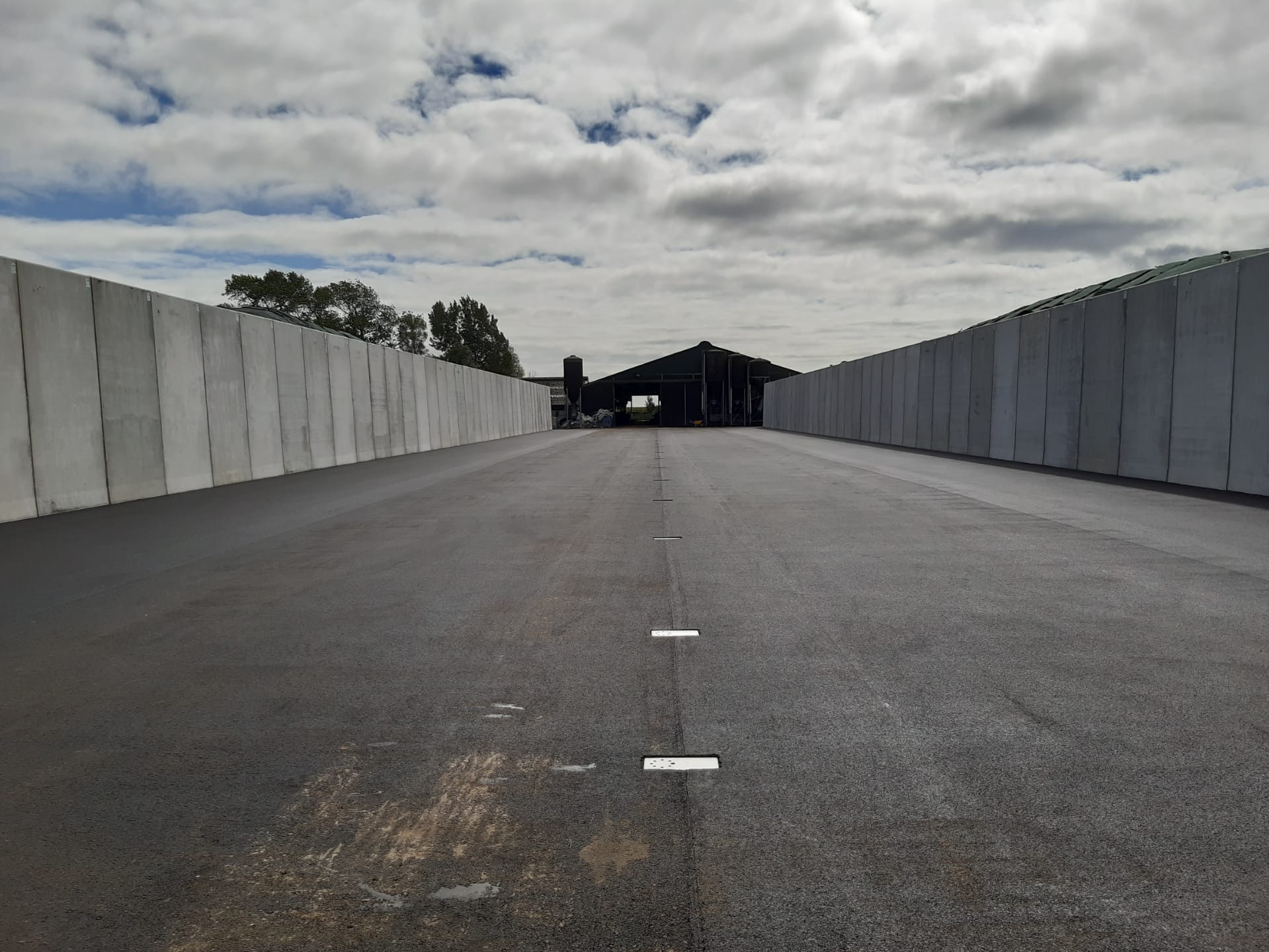 Agri wanden Sleufsilo